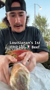 First time trying a Chicago Italian beef