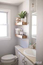 Fully open concepts are always on display, thus, always needing farmhouse neutral colors for the main parts of the house. I M So In Love With These Rustic And Industrial Farmhouse Style Floating Shelves The Somewhat Non Floating Wood Loo Floating Shelves Shelves Bathroom Makeover