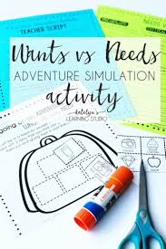 This Fun Wants Vs Needs Lesson And Activities Helps Kindergarten And First Grade St Social Studies Lesson Plans Kindergarten Lesson Plans Preschool Sight Words
