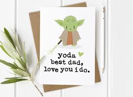 Observance of the day spread quickly through media and grassroots celebrations since the franchise began in 1977. Funny Fathers Day Card Star Wars Card Funny Star Wars Card Funny Birthday Cards Dad Birthday Card Funny Fathers Day Card