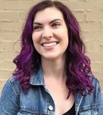 Just to comment on overtone…i have dark brown hair and used the overtone purple for brown hair product… it did not come anywhere near the vibrancy of this. 20 Pretty Purple Highlights Ideas For Dark Hair