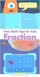 Free App For Kids Explaining Fractions Math Apps Math For Kids Homeschool Apps