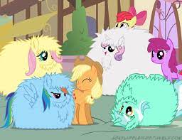 Fluffies my little pony