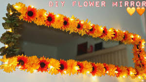 Diy Flower Mirror W Lights Cheap Youtube Low power, but enough lighting for mirror 3. diy flower mirror w lights cheap