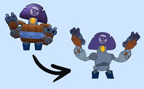 There is no voice line for this brawler. I Just Thinking How Darryl Looks Like Without His Barrel So I Make This Brawlstars