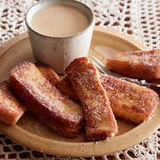 Churros French Toast With White Chocolate Orange Ganache Recipe In 2020 Food Network Recipes Chocolate Orange Ganache Toast Recipes