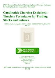 Pdf Download Candlestick Charting Explained Timeless