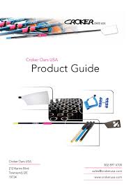 Croker Oars Usa Product Guide 2015 By Tracey Issuu