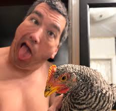 They both wanted to be held....🐓❤