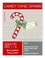 It is common that there would be messages. Candy Cane Grams Tasis Global Issues Network