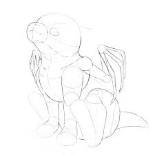 Dragon In A Snow Globe How To Draw A Baby Dragon Be to mau con r?ng. snow globe how to draw a baby dragon