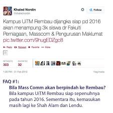 Uitm mass comm interview 2015. Masscomm Uitm On Twitter Najihakhalid Betul Transit Di Shah Alam Bila Rembau Dah Siap Kemudian Pindah Kalau Degree 2 Tahun Tak Payah Pindah Pindah