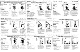 Weider 8530 Exercise Online Charts Collection