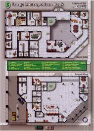Large Metropolitan Bank I Try To Keep This Board Mostly Medieval But This Is Pretty Neat Grundriss Karten Ideen