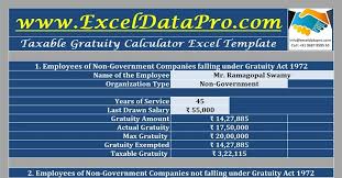 The sales tax act 2018, governing the manufacturing and oil and gas industries; Download Taxable Gratuity Calculator Excel Template Exceldatapro