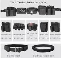 Yakeda Tactical Battle Belt 7 in 1 Airsoft Utility, 1000D Nylon Tactical  Duty Belt with Mag Pouch Bag - AliExpress