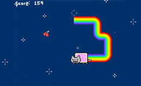 Nyan Cat Games Nyan Cat Play Now Nyan Cat Kitty Games Cat Video Game