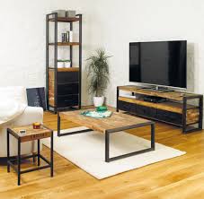 This rugged rectangle coffee table is ideal for adding an industrial finish to your living room, handmade from natural mango wood and with shelf storage space. Natural Metal Base Large Coffee Table Reclaimed Wood Coffee Table Country Of Origin India Id 15449917362