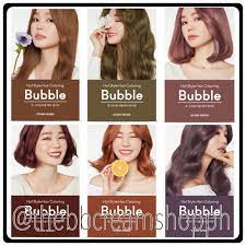 It supposed to be hot and bubbly :joy: Etude House Hot Style Bubble Hair Color Shopee Philippines