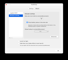 I'm surprised this doesn't happen automatically, but i would like my applications window to open automatically when the dock icon is clicked. Toothfairy Airpods And Bluetooth Utility For Mac