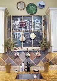 We are in the middle of a kitchen remodel and it that window looks pretty wide so if your code is the same as mine, you have to have enough space for a receptacle above the sink which means some. Couple Rehab And Redecorate Lafayette Square House Window Decor Diy Fake Window Fake Window Decor