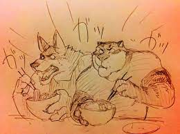 nomifuki: “MUST EAT!!!!!! ” | Furry art, Furry, Art