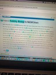 While its many defenders continue to insist that the overall health of stock car there is no logical reason for nascar to continue running races past labor day, other than the contractual obligations to. Solved Help Wofindex Html Elsbn 9781337115377 Id 57251272 Chegg Com