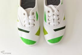 Diy rack shoe ideas offer easy solutions for smart shoe storage at home. Painted Shoes Perfect For St Patrick S Day The Diy Playbook