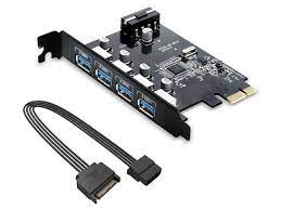 Pci express 2.0 interface is required to obtain maximum usb 3.0 bandwidth. Orico 4 Port Usb3 0 Pci Express Card 15 Pin Power Connector Speed Up To 5 0 Gbps Pci Express Expansion Card Usb 3 0 Hub For Windows Xp 7 8 Vista Newegg Com