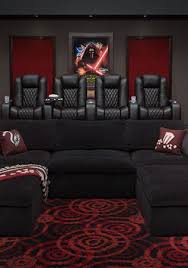 Seatcraft Heavenly Modular Sofa Fabric Black Or Chocolate Home Theater Rooms Home Cinema Room Home Theater Seating