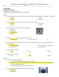Formative assessments can occur at the beginning and because a forms quiz will automatically generate possible answers, creating the form is quick and. Practice Quiz On Water Answer Key