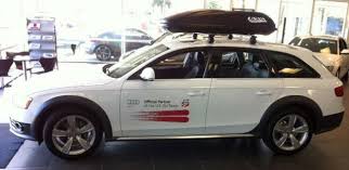 Audi And Official Sponsor Of The Us Ski Team And Inno Cargo Box Model Bra714 Ski Rack Audi Skiing