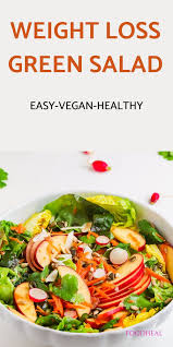The Best Simple Refreshing Mixed Green Salad Foodheal Recipe In 2020 Vegetarian Recipes Healthy Healthy Salad Recipes Healthy