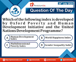 Question Of The Day 26th July 2020 In 2020 United Nations Development Program Development Programs General Knowledge Facts