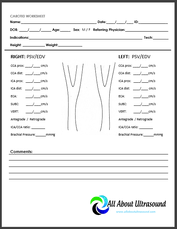 Ultrasound Technologist Worksheets In 2020 Ultrasound Thyroid Ultrasound Diagnostic Medical Sonography