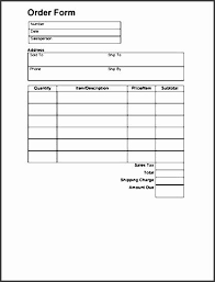 Clothing Order Form Template Free New 7 Blank Clothing Order Form Template Sampletemplatess Order Form Template Order Form Template Free Templates