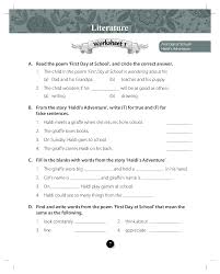 A goat came along and ate it. Class 2nd English Poem Ncert Solutions For Class 2 English Chapter 3 The Book Is Distributed In Two Parts