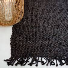 Wie sie flecken und schmutz schnell und gründlich vom teppich entfernen. Liv Interior Rope Jute Teppich 60 X 90 Cm Schwarz Found4you