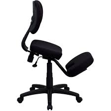 Mobile Ergonomic Kneeling Posture Task Chair With Back Flash Furniture Kneeling Chair Chair