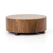 Tapered side supports lead from the top, down to a slightly smaller base. Uwes 103a Hudson Coffee Table Four Hands France Son Natural Wood Coffee Table Coffee Table Coffee Table Wood