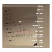 Kanye Allegedly Dropping New Album Donda Album This Week Rumored Track List Leaks Thejasminebrand