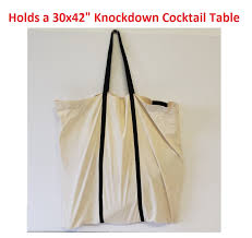 Sunset west's coastal teak dining table is a beautifully contemporary take on a classic. Storage Bag For 30 Inch Cocktail Tables