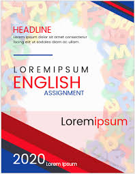 English Project Cover Pages Ms Word Cover Page Templates Front page design on yellow art paper. english project cover pages ms word