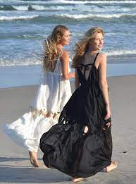 Lola Dress Looking Beautifully Bohemian On Casuarina Beach Coast By Kate Campbell Dresses High Low Dress Kate Campbell