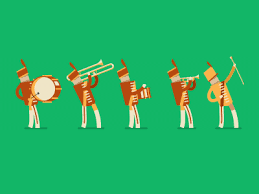 Marching Band Motion Graphics Inspiration Band Illustration Cool Animations