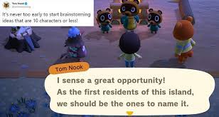 New horizons for nintendo switch, where you build a town on your very own. 10 Character Island Names Confirmed In Animal Crossing New Horizons Opening Day Tutorial Details Animal Crossing World