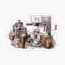 With a programmable coffee maker with timer, you can set your coffee machine ahead of time. Grinder Stickers Redbubble