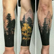 Trendy Tattoo Sleeve Color Forest Ideas Tree Sleeve Tattoo Line Tattoos Tattoos For Guys