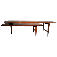 Mid Century Modern Switchblade Coffee Table Lane Acclaim 1stdibs Com Coffee Table Modern Furniture Living Room Modern Cocktail Tables