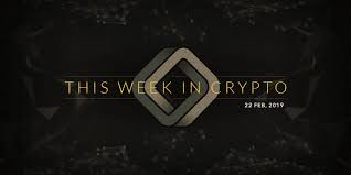 24 on the balance sheet. This Week In Cryptocurrency February 22 2019 Coincentral
